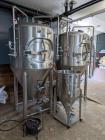 Used Allied Beverage Tanks 3.5 BBL Electric Brewhouse System with Fermenters & Brite Tanks