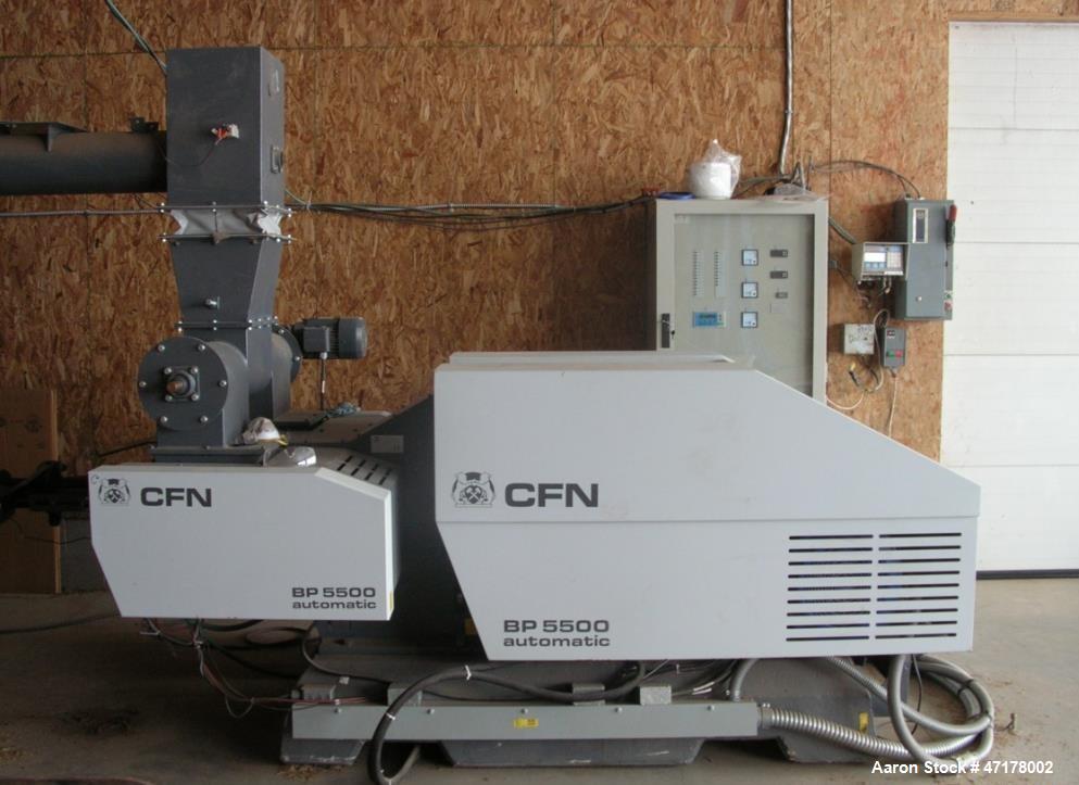 Used- CF Nielsen Biomass Briquetter, Model 5500 HD (Heavy Duty)