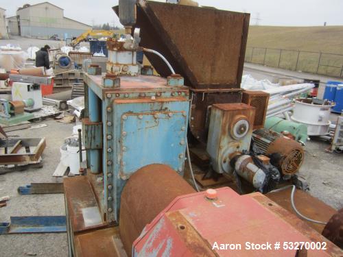Used FERRO TECH WP-30-5-5 Roll Compactor – Industrial Powder Compacting