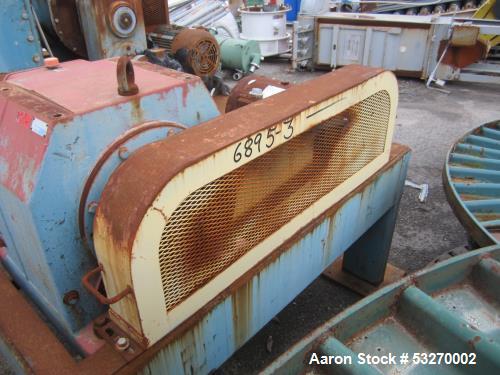 Used FERRO TECH WP-30-5-5 Roll Compactor – Industrial Powder Compacting