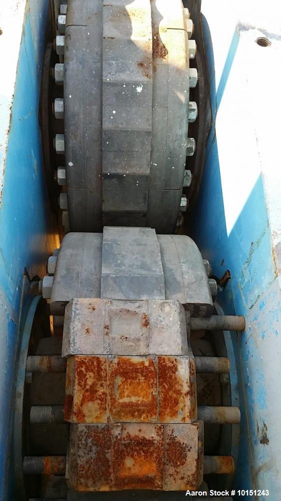 Used- Komarek Greeves 50 hp Briquetter Press.