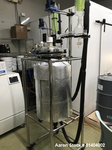 Used Lab1st 100 L Jacketed Glass Reactor