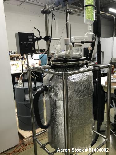 Used Lab1st 100 L Jacketed Glass Reactor