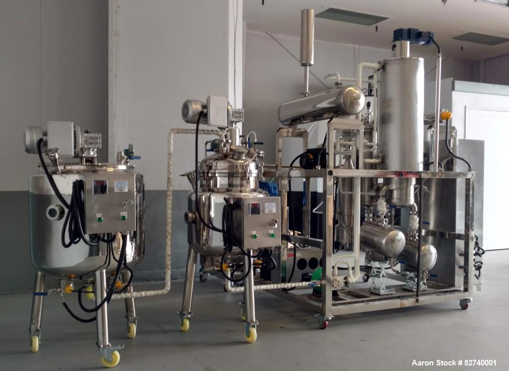 Used YHCHEM Shanghai Yuanhuai Industrial Wiped Molecular Thin Film Distillation