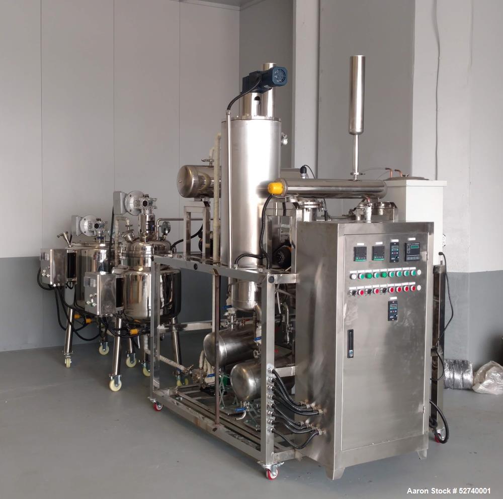 Used YHCHEM Shanghai Yuanhuai Industrial Wiped Molecular Thin Film Distillation