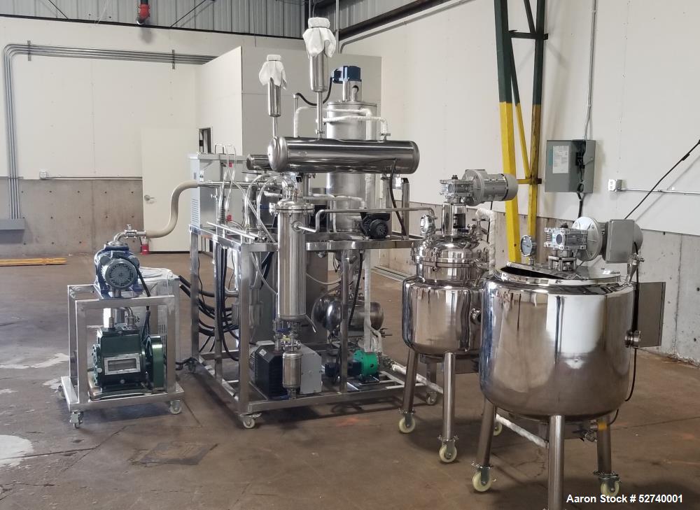 Used YHCHEM Shanghai Yuanhuai Industrial Wiped Molecular Thin Film Distillation