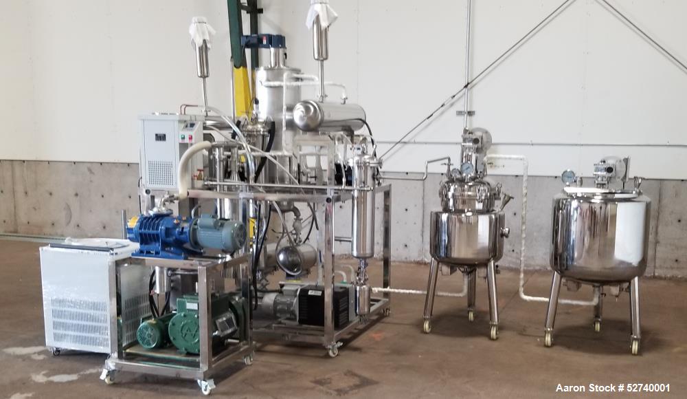 Used YHCHEM Shanghai Yuanhuai Industrial Wiped Molecular Thin Film Distillation