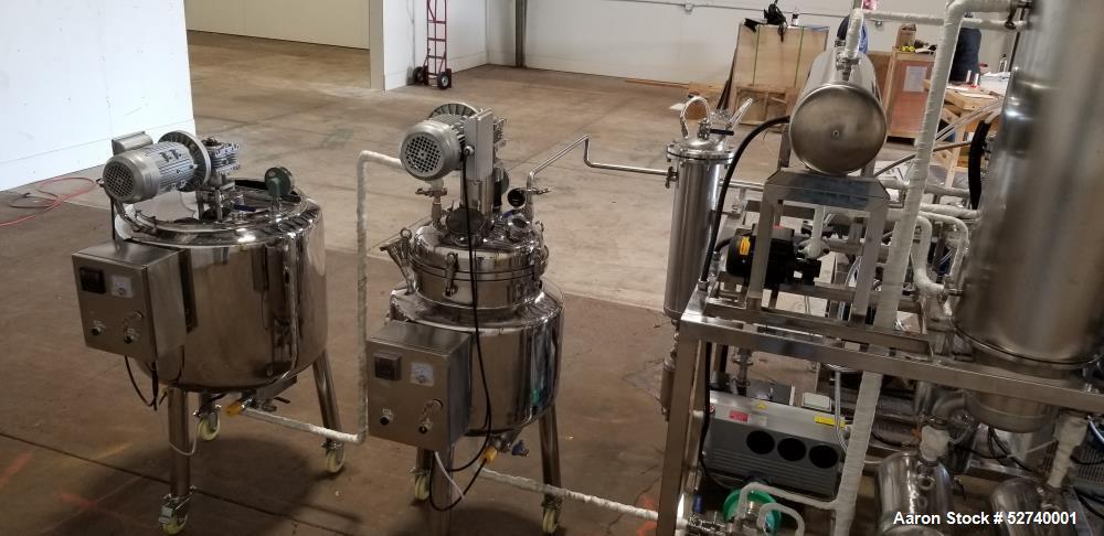 Used YHCHEM Shanghai Yuanhuai Industrial Wiped Molecular Thin Film Distillation