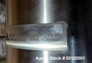 Delta Separations Falling Film Alcohol Evaporation System, Model FFE-60