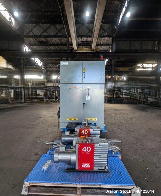 Used Pope Scientific Two-Stage 6" Wiped Film Still – Stainless Steel, Skid-Mounted