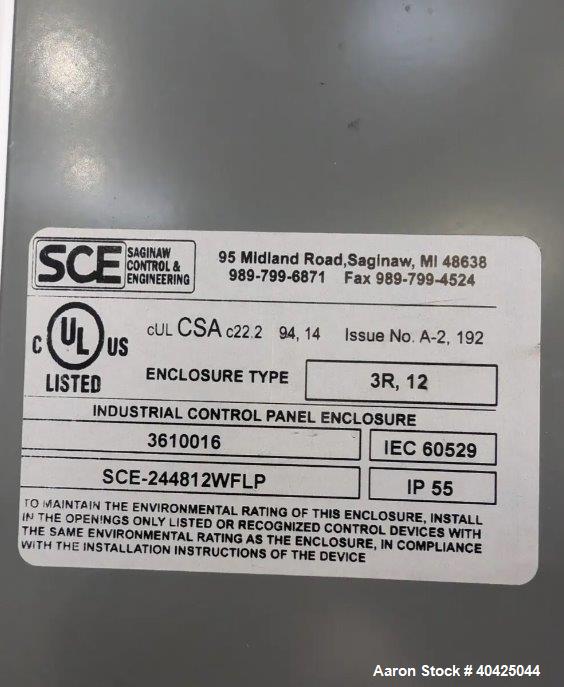 Used Pope Scientific Two-Stage 6" Wiped Film Still – Stainless Steel, Skid-Mounted