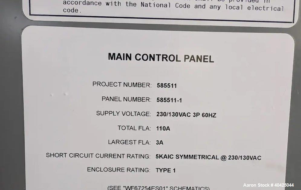 Used Pope Scientific Two-Stage 6" Wiped Film Still – Stainless Steel, Skid-Mounted
