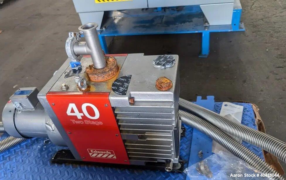 Used Pope Scientific Two-Stage 6" Wiped Film Still – Stainless Steel, Skid-Mounted