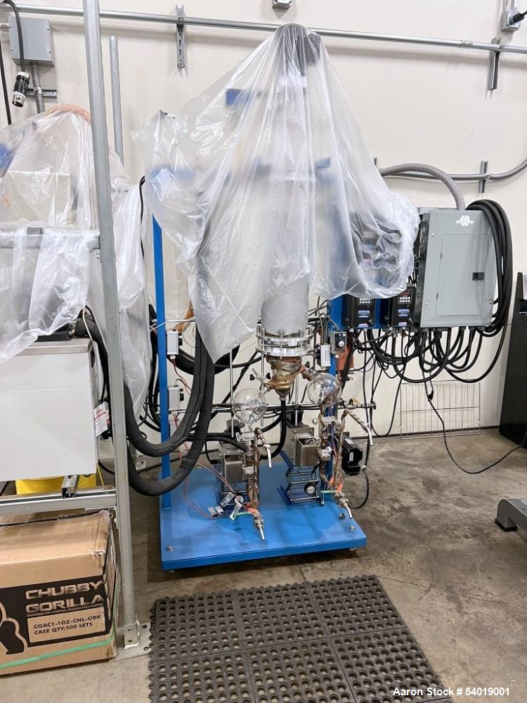 Used Pope Scientific 6" Stainless Molecular Distillation System for Cannabinoids
