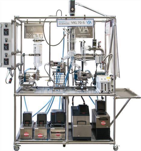 Used Root Sciences Wiped Film Short Path Distillation Automated System