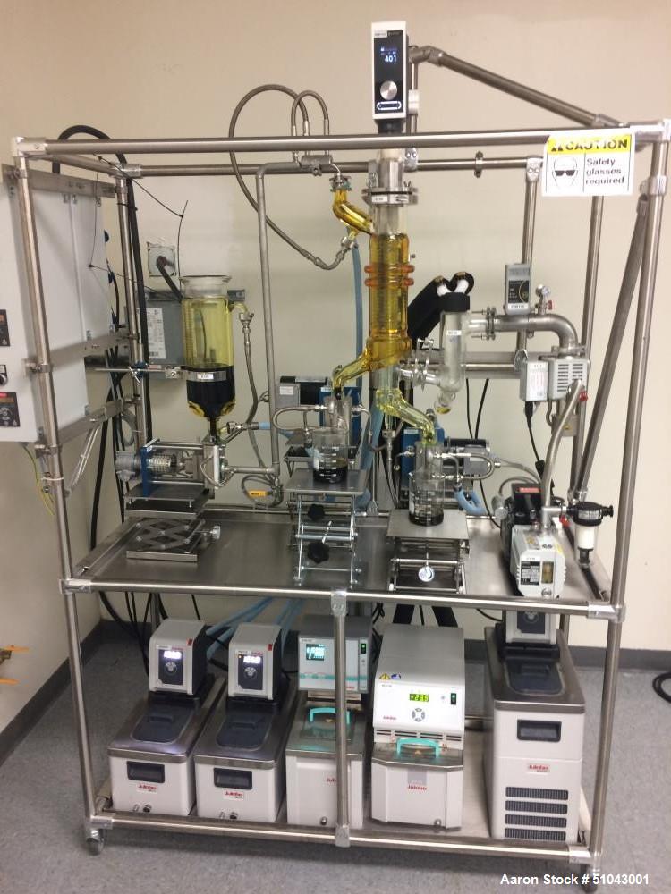 Used VTA Wiped Film Short Path Distillation System for Hemp and Cannabis