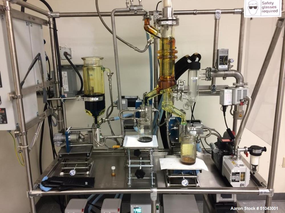 Used- VTA Wiped Film Short Path Distillation System for Hemp and Cannabis