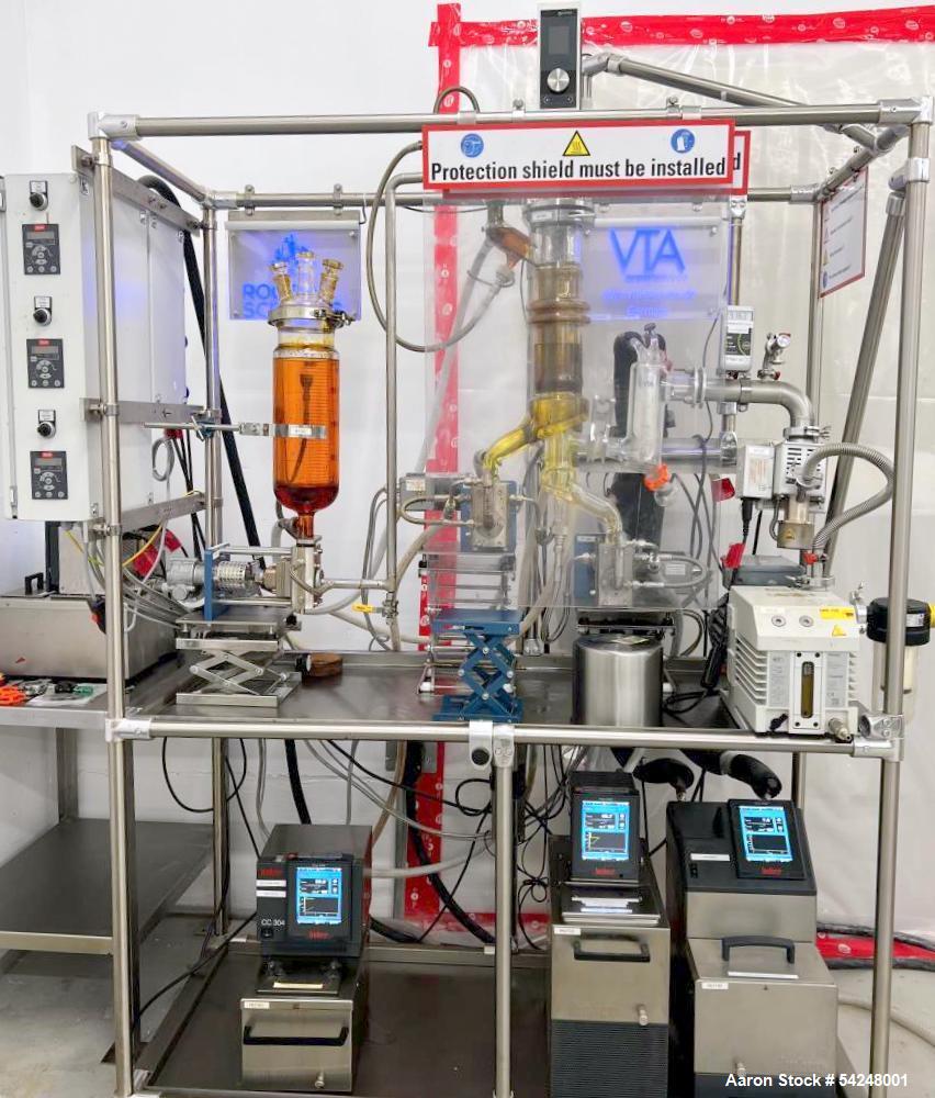 Used VTA VKL-70-5 Wiped Film Short Path Distillation System | 1,200–1,500 mL/hr | GMP Ready | Fully Jacketed | Cannabis Processing