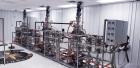 Used Turnkey Three Stage 0.5m2 Wiped Film Evaporator