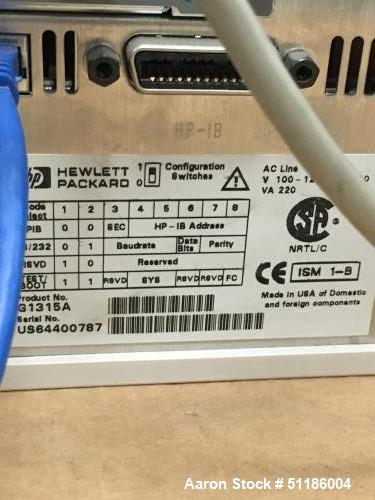 Used Agilent HPLC 1100 System