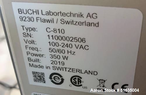 Used Buchi Pure Chromatography System