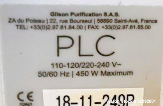Used-Gilson PLC 2500 UV-1 with CPC