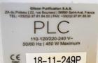Used Gilson PLC 2500 UV-1 with CPC