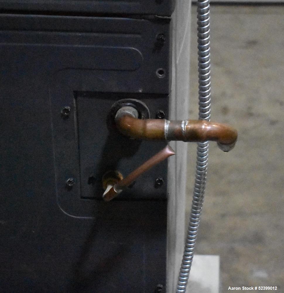 Used Goodman Model ARUF61D14AC Multi-Position, Multi-Speed Air Handler. 5 Ton capacity. Multi-position PSC motor. 24-1/2" Cabinet width. 1/60/208-230 Volt.