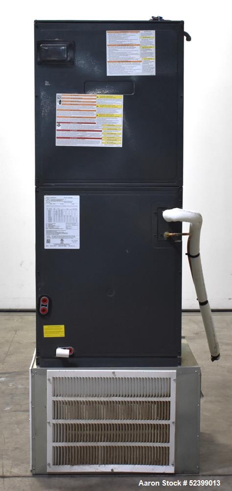 Used Goodman Model ARUF61D14AC Multi-Position, Multi-Speed Air Handler. 5 Ton capacity. Multi-position PSC motor. 24-1/2" Cabinet width. 1/60/208-230 Volt.