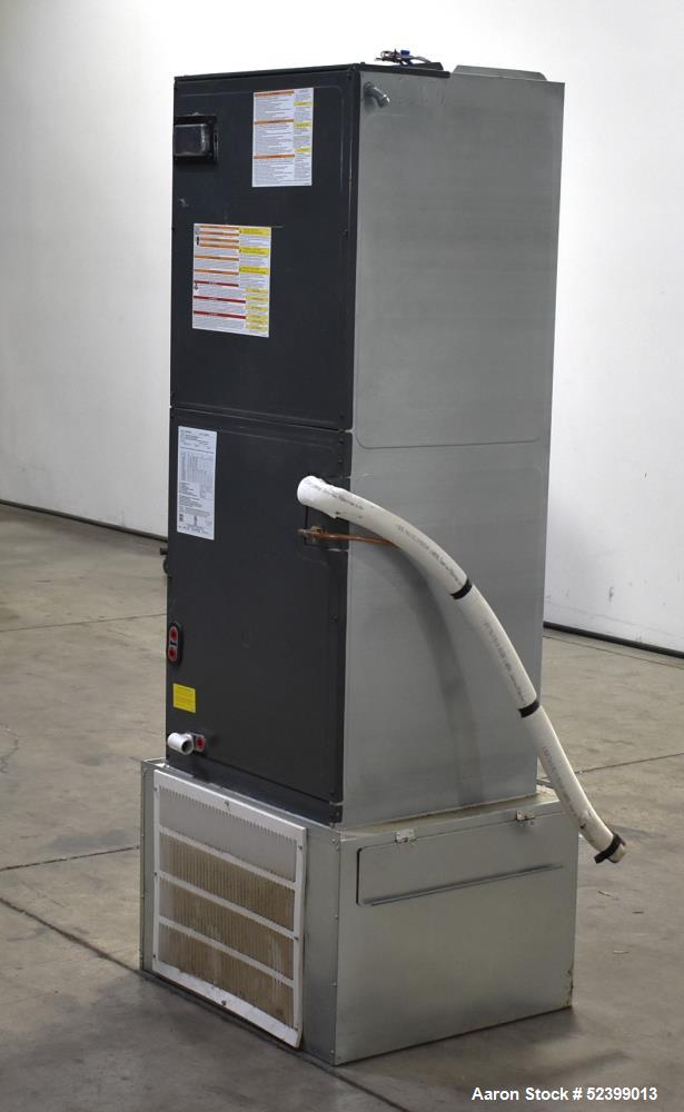 Used Goodman Model ARUF61D14AC Multi-Position, Multi-Speed Air Handler. 5 Ton capacity. Multi-position PSC motor. 24-1/2" Cabinet width. 1/60/208-230 Volt.