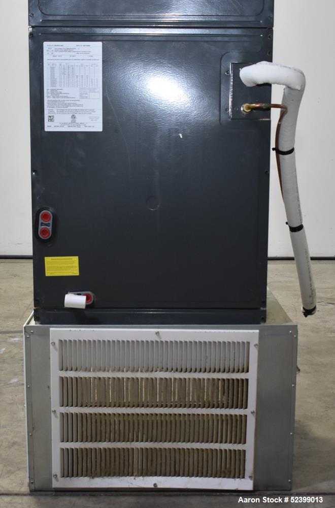 Used Goodman Model ARUF61D14AC Multi-Position, Multi-Speed Air Handler. 5 Ton capacity. Multi-position PSC motor. 24-1/2" Cabinet width. 1/60/208-230 Volt.