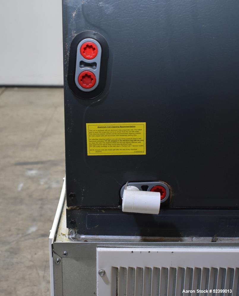 Used Goodman Model ARUF61D14AC Multi-Position, Multi-Speed Air Handler. 5 Ton capacity. Multi-position PSC motor. 24-1/2" Cabinet width. 1/60/208-230 Volt.