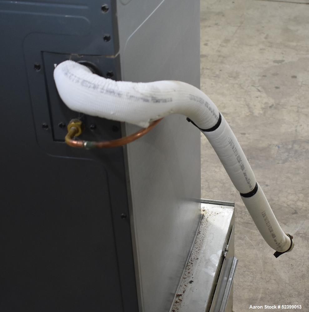 Used Goodman Model ARUF61D14AC Multi-Position, Multi-Speed Air Handler. 5 Ton capacity. Multi-position PSC motor. 24-1/2" Cabinet width. 1/60/208-230 Volt.