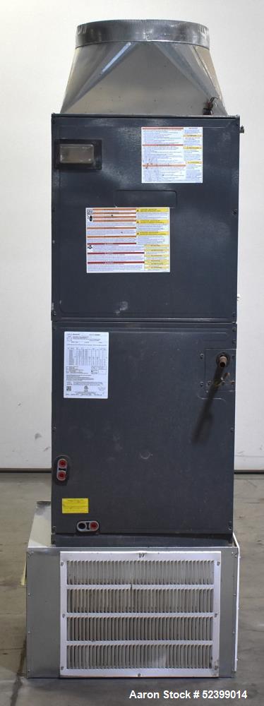 Used Goodman Model ARUF61D14AC Multi-Position, Multi-Speed Air Handler. 5 Ton capacity. Multi-position PSC motor. 24-1/2" Cabinet width. 1/60/208-230 Volt. Serial# 190909884.
