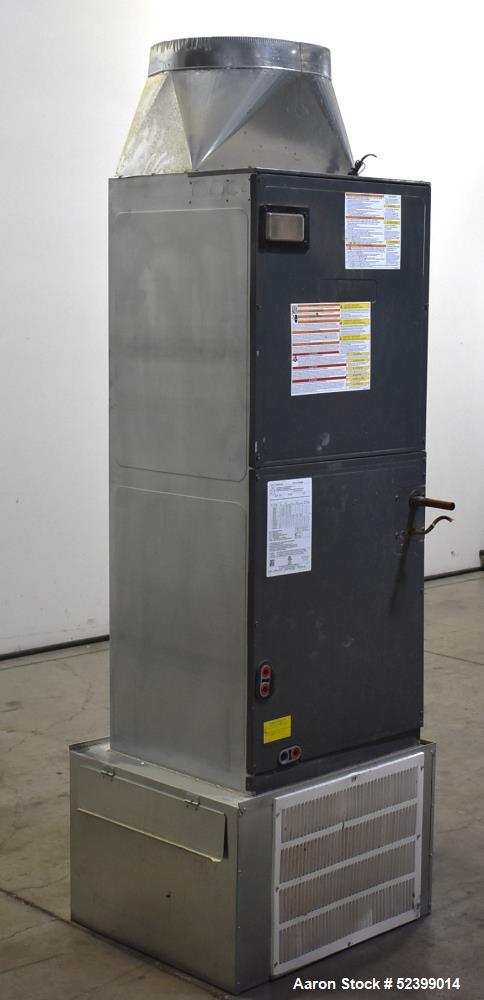 Used Goodman Model ARUF61D14AC Multi-Position, Multi-Speed Air Handler. 5 Ton capacity. Multi-position PSC motor. 24-1/2" Cabinet width. 1/60/208-230 Volt. Serial# 190909884.