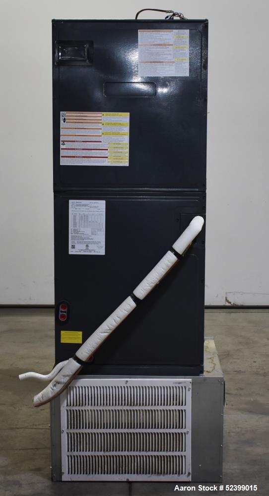 Used Goodman Model ARUF61D14AC Multi-Position, Multi-Speed Air Handler. 5 Ton capacity. Multi-position PSC motor. 24-1/2" Cabinet width. 1/60/208-230 Volt. Serial# 1907276179.