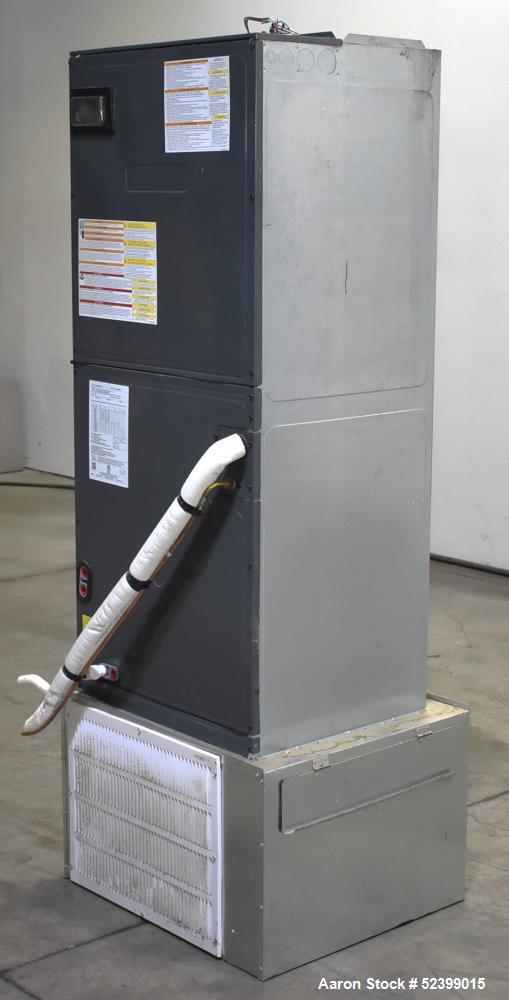Used Goodman Model ARUF61D14AC Multi-Position, Multi-Speed Air Handler. 5 Ton capacity. Multi-position PSC motor. 24-1/2" Cabinet width. 1/60/208-230 Volt. Serial# 1907276179.