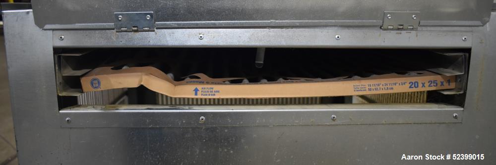 Used Goodman Model ARUF61D14AC Multi-Position, Multi-Speed Air Handler. 5 Ton capacity. Multi-position PSC motor. 24-1/2" Cabinet width. 1/60/208-230 Volt. Serial# 1907276179.