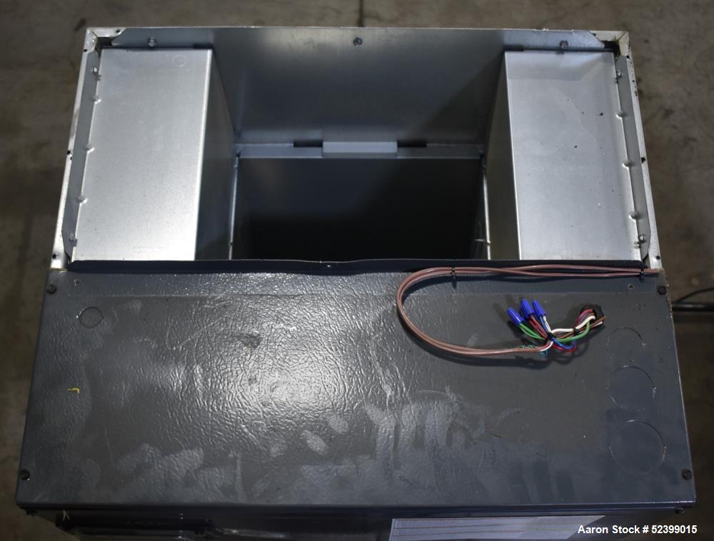 Used Goodman Model ARUF61D14AC Multi-Position, Multi-Speed Air Handler. 5 Ton capacity. Multi-position PSC motor. 24-1/2" Cabinet width. 1/60/208-230 Volt. Serial# 1907276179.