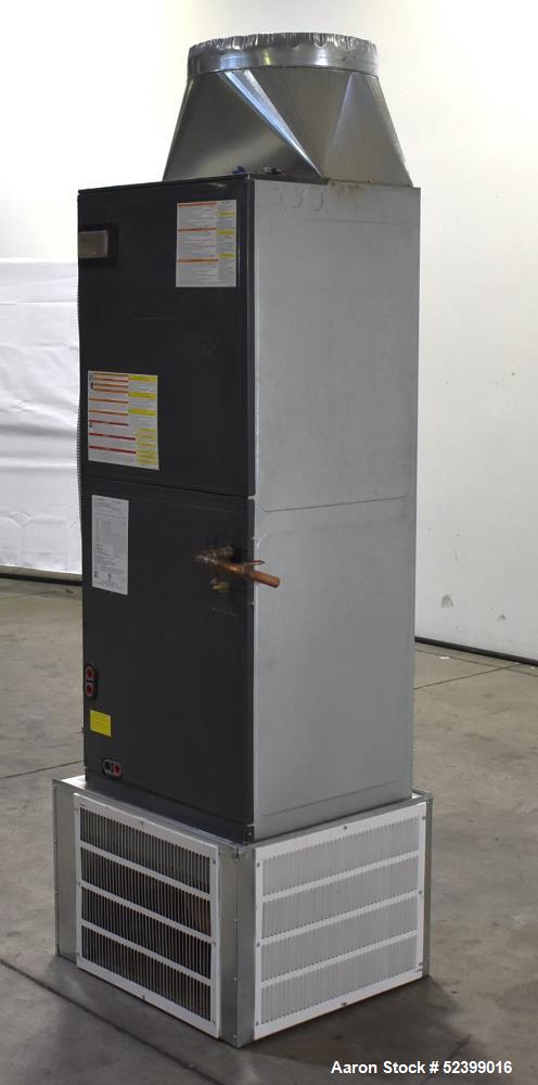 Used Goodman Model ARUF61D14AC Multi-Position, Multi-Speed Air Handler. 5 Ton capacity. Multi-position PSC motor. 24-1/2" Cabinet width. 1/60/208-230 Volt. Serial# 1905416217.