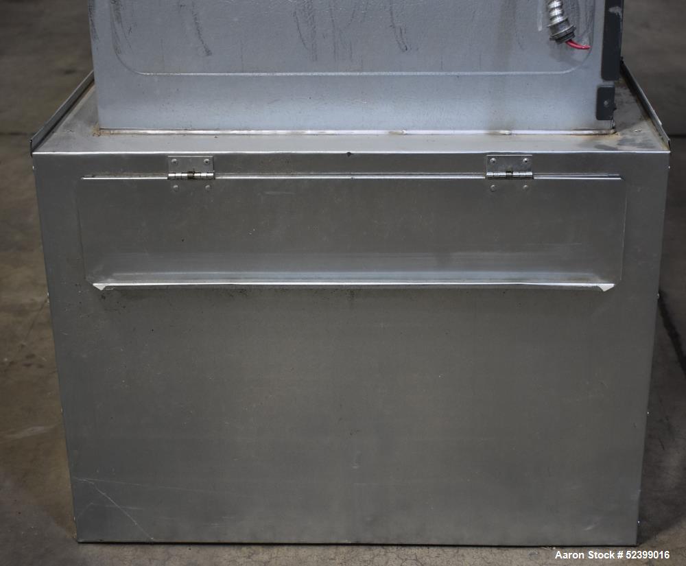 Used Goodman Model ARUF61D14AC Multi-Position, Multi-Speed Air Handler. 5 Ton capacity. Multi-position PSC motor. 24-1/2" Cabinet width. 1/60/208-230 Volt. Serial# 1905416217.