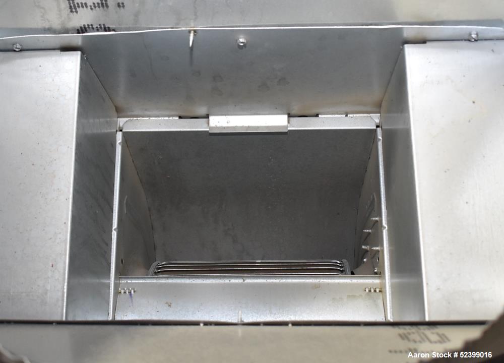 Used Goodman Model ARUF61D14AC Multi-Position, Multi-Speed Air Handler. 5 Ton capacity. Multi-position PSC motor. 24-1/2" Cabinet width. 1/60/208-230 Volt. Serial# 1905416217.