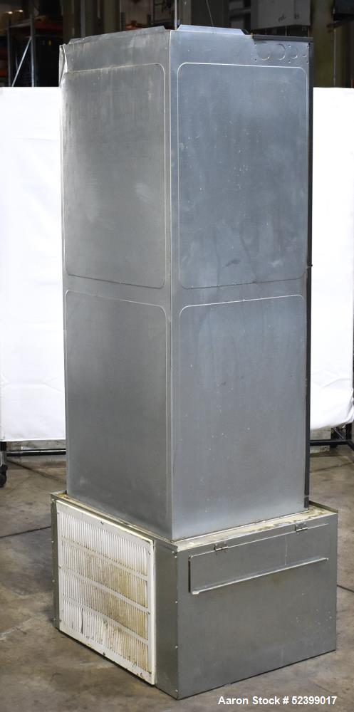 Used Goodman Model ARUF61D14AC Multi-Position, Multi-Speed Air Handler. 5 Ton capacity. Multi-position PSC motor. 24-1/2" Cabinet width. 1/60/208-230 Volt. Serial# 1909098841.