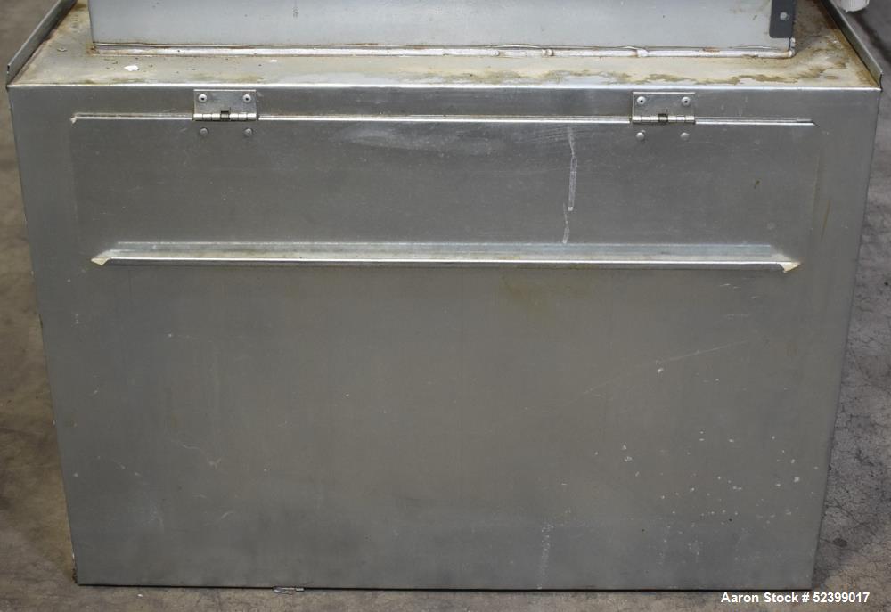 Used Goodman Model ARUF61D14AC Multi-Position, Multi-Speed Air Handler. 5 Ton capacity. Multi-position PSC motor. 24-1/2" Cabinet width. 1/60/208-230 Volt. Serial# 1909098841.
