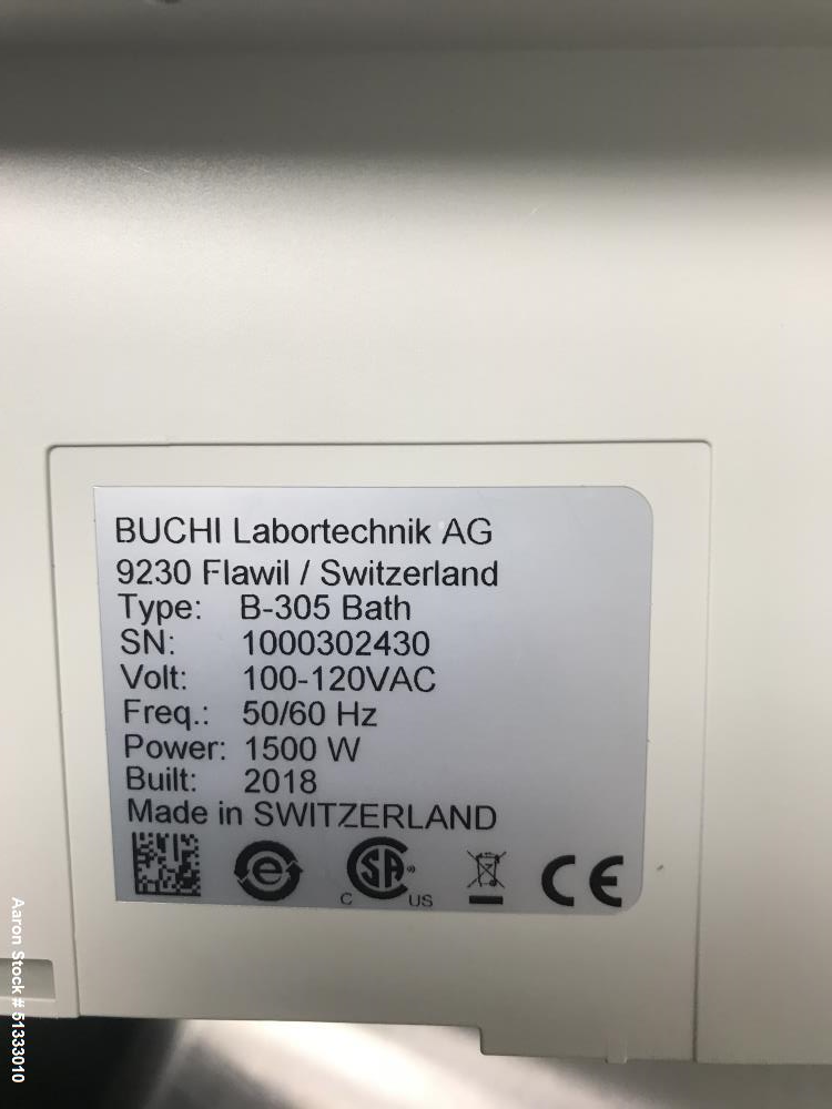 Used Buchi Laboratory  5 L Rotary Evaporator. Model RotoVap R-300