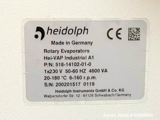 Used Heidolph 20L Rotary Evaporator
