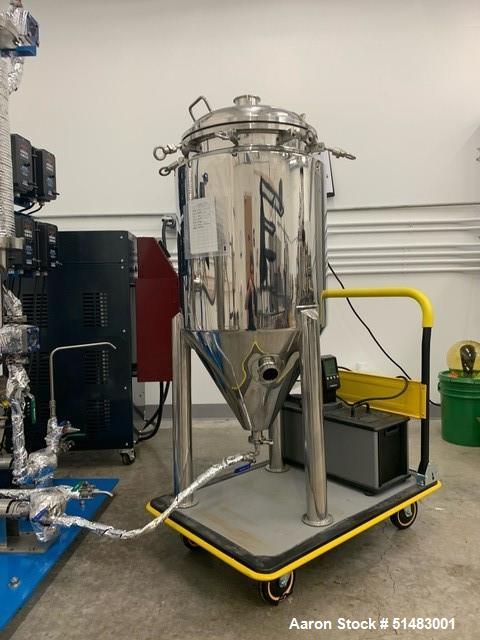 Used Pope Continuous Feed Single Stage Thin Film Distillation System