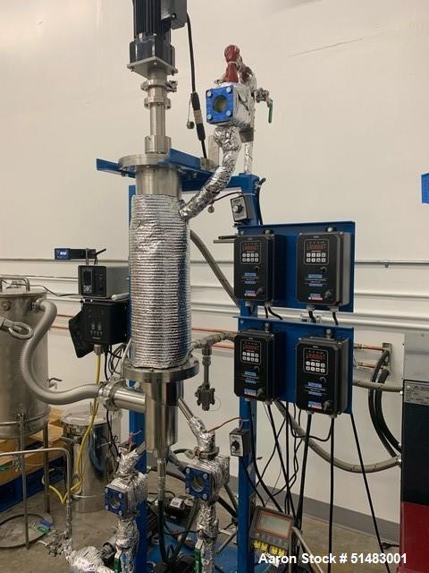 Used Pope Continuous Feed Single Stage Thin Film Distillation System