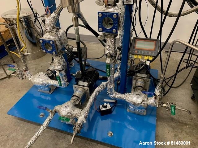 Used Pope Continuous Feed Single Stage Thin Film Distillation System