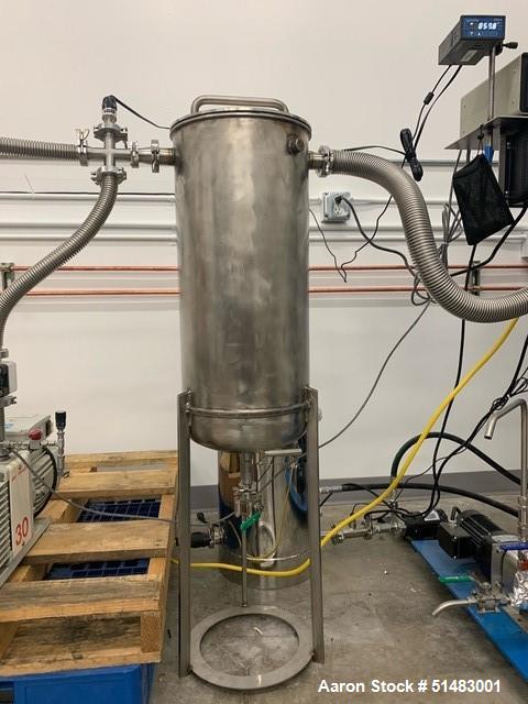 Used Pope Continuous Feed Single Stage Thin Film Distillation System